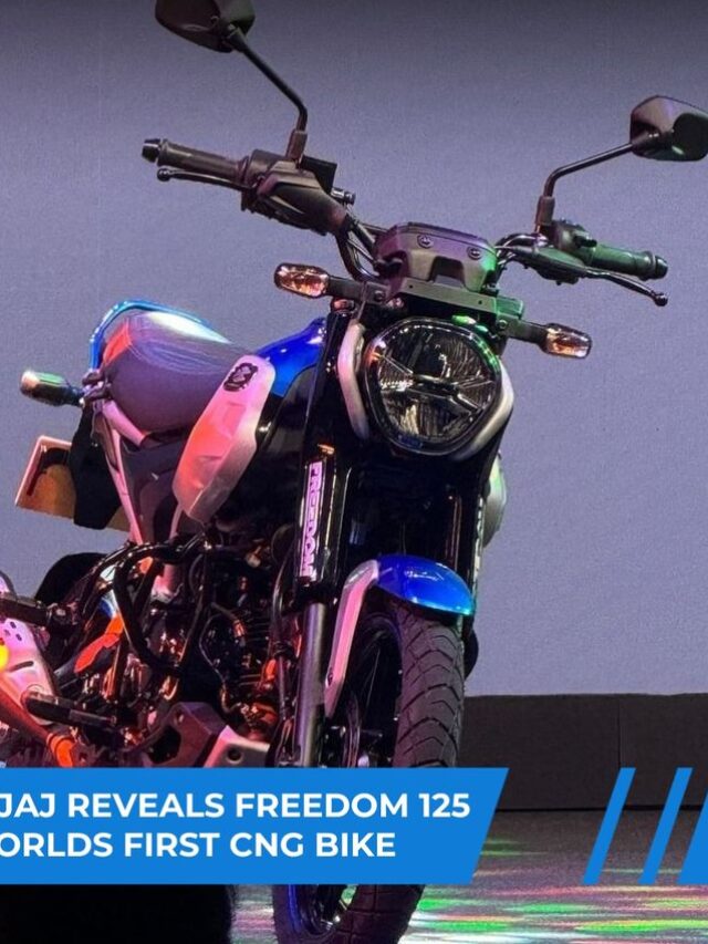 Bajaj Freedom 125, the world's first CNG bike 👉…