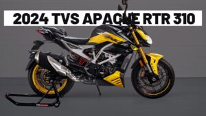 TVS Apache RTR 310: Strong Mileage and Amazing Features and The Price is Just This See