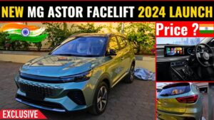 MG Astor 2024 A Stylish SUV That Turning Heads in India