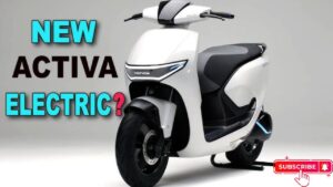 Honda Activa Electric Avatar A New Chapter in Indian Mobility