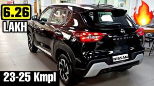 Nissan Magnite Car Launched With 22 Kmpl Mileage