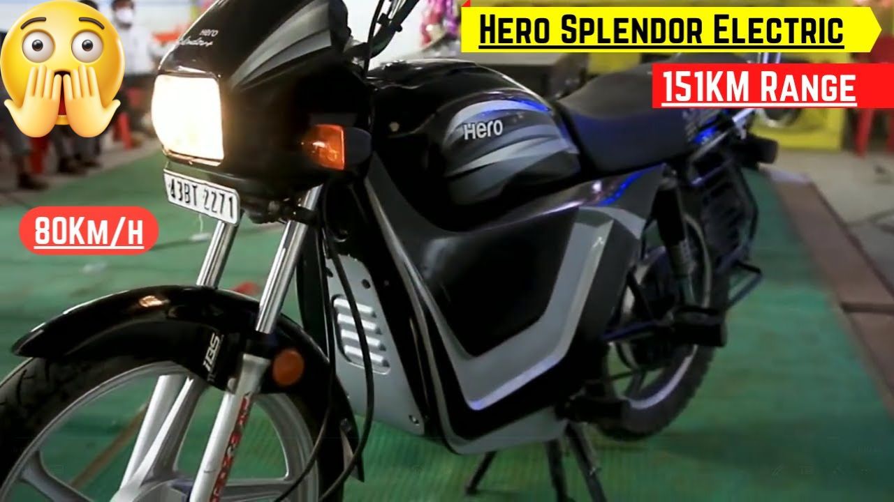 Hero Splendor Electric Bike