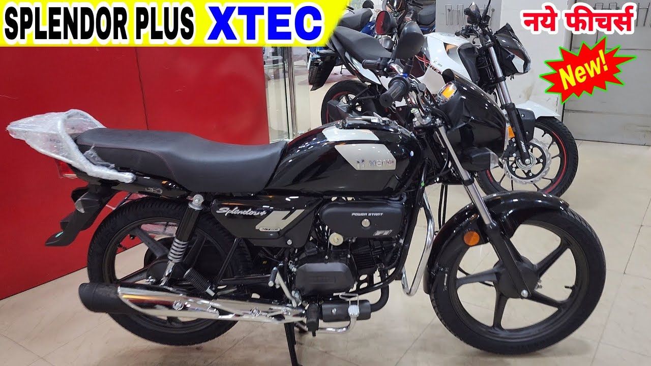 Hero Splendor Plus Xtec Comes To Challange Yamaha With Range Of 85km ...