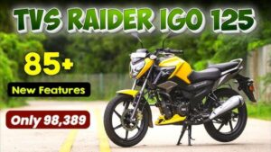 TVS Raider iGO With 75km Mileage and Premium Quality Design, See Price