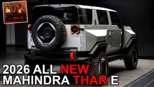 The all-electric Mahindra Thar is set to be Released with an impressive 600km range