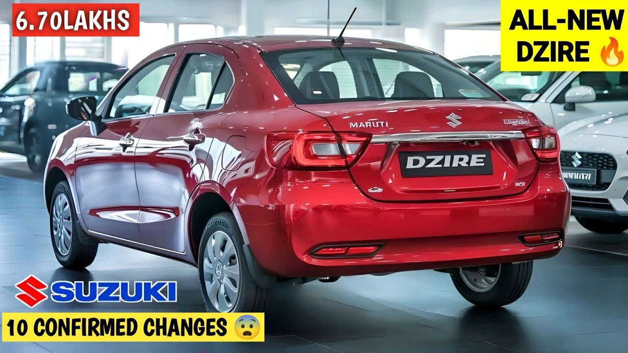 Maruti New Dzire Facelift