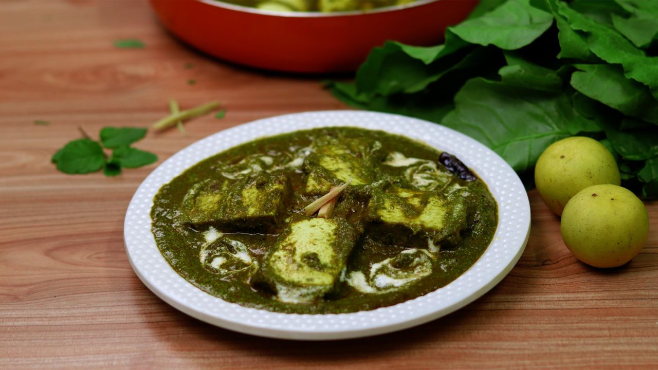 Palak paneer