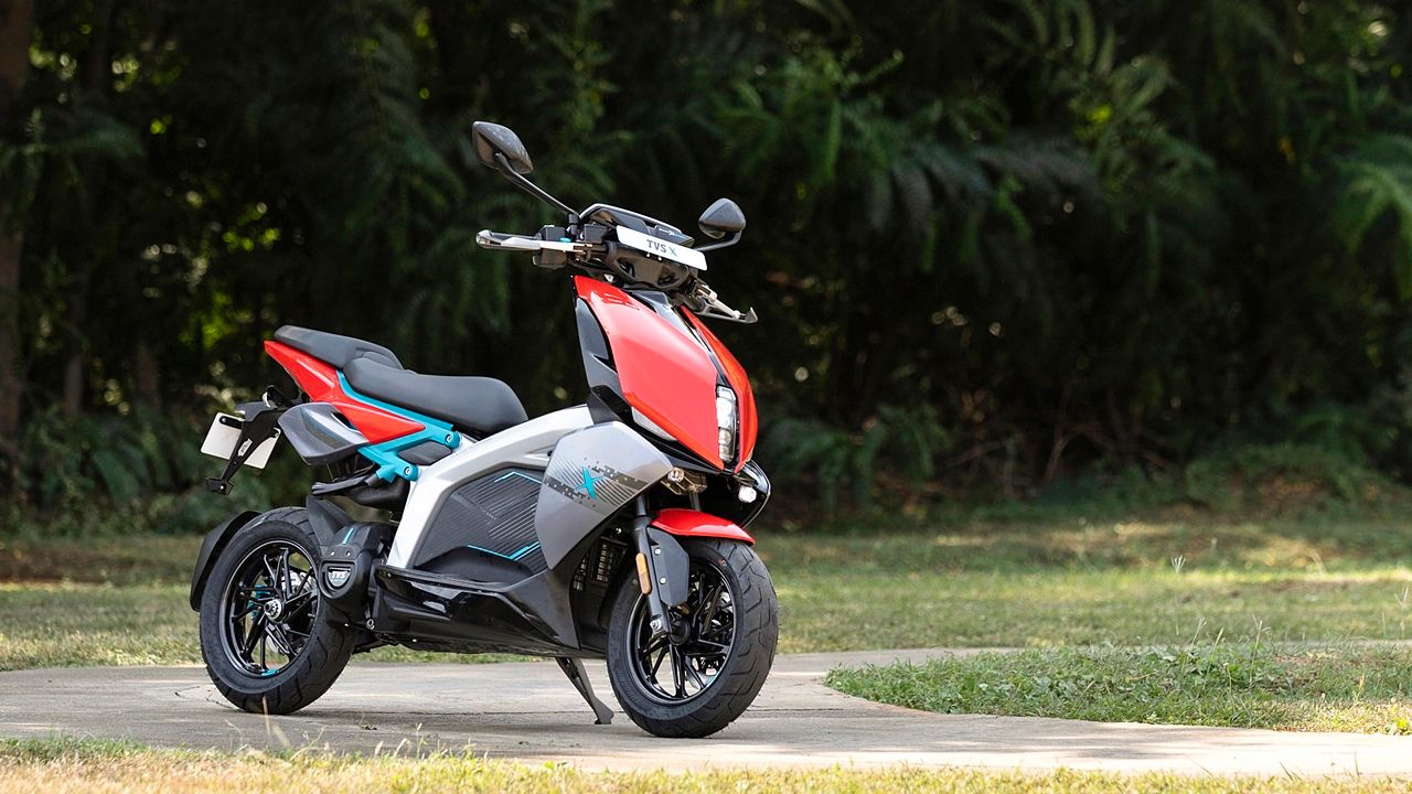 TVS X EV Electric Scooter