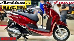 Honda Popular Scooter Activa 7G Is Making A Comeback Soon With Great Technology In A New Style