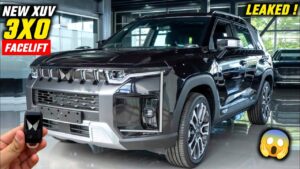 Mahindra XUV 300 Facelift Spotted During Testing, New Design Details Revealed