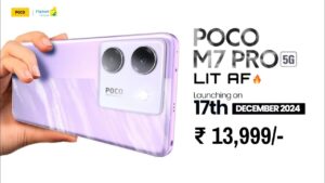 Poco M7 Pro 5G A Budget-Friendly Powerhouse with a Stunning AMOLED Display