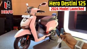 Hero Destini 125 2024 Comfortable and Stylish Family Scooter