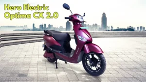 The Hero Optima CX 2025 A Practical Electric Scooter for Urban Commuting