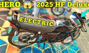 Hero HF Deluxe Electric Bike 250 km Mileage and Remote Start Features