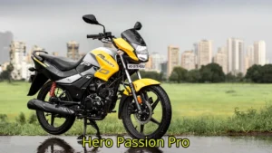 Hero Passion Pro 2025 A Reliable Companion for Daily Commutes