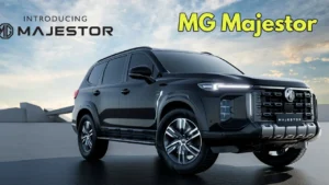 MG Majestor A Bold New Entry in the Indian SUV Market