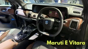 Maruti E Vitara A Glimpse into the Future of Electric Mobility in India