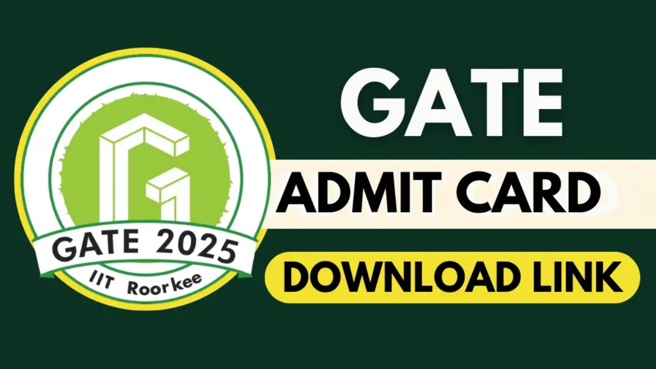 GATE 2025 Admit Card