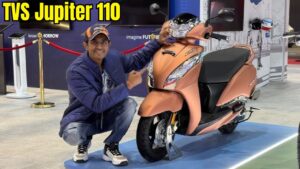 Leave Honda, Bring Home TVS Jupiter 110 Scooter With Stylish Looks And Powerful Engine