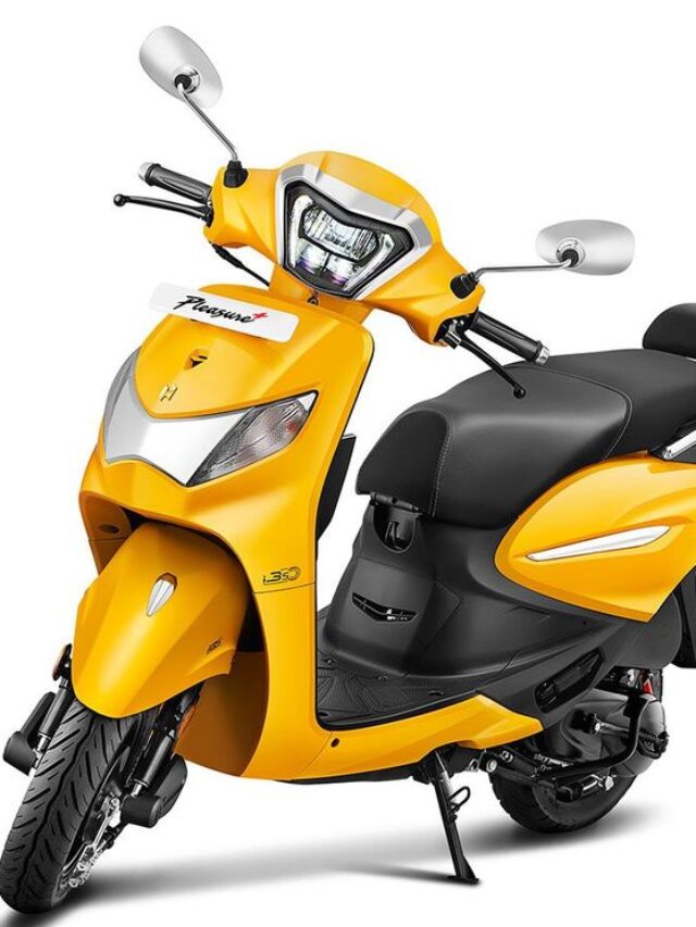 Hero Pleasure+ XTec 110cc Scooter launched at Rs 61,900 (1)