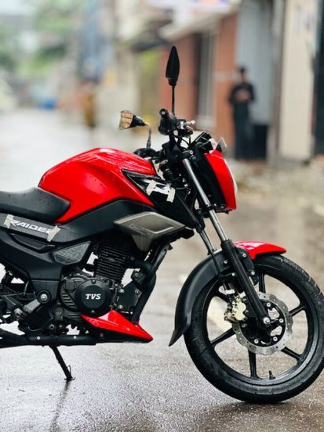 TVS Raider 125 price in Bangladesh, Image, Color, Performance, Mileage, Top speed and Specification