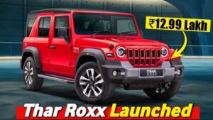 Mahindra Thar Roxx 2024 A Bold Statement on the Off-Road Trail