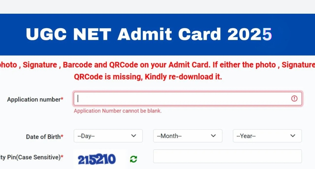 UGC NET 2025 Admit Card