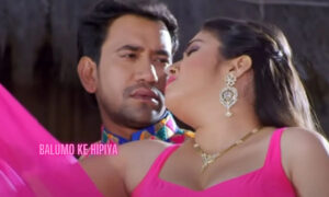 Amrapali and Nirahua Electrifying Chemistry in Viral Bhojpuri Song Balumo Ke Hipiya