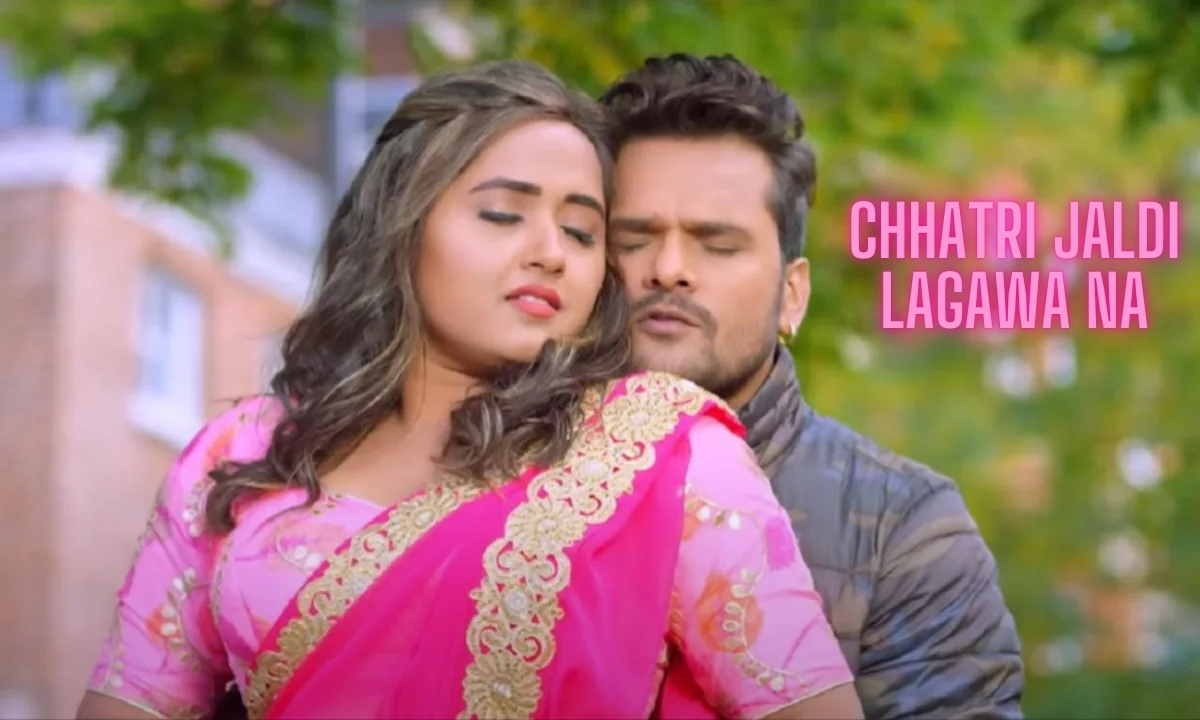 Khesari Lal Yadav and Kajal Raghwani Romantic Rain Dance Song Chhatri Jaldi Lagawa Na Takes Over YouTube