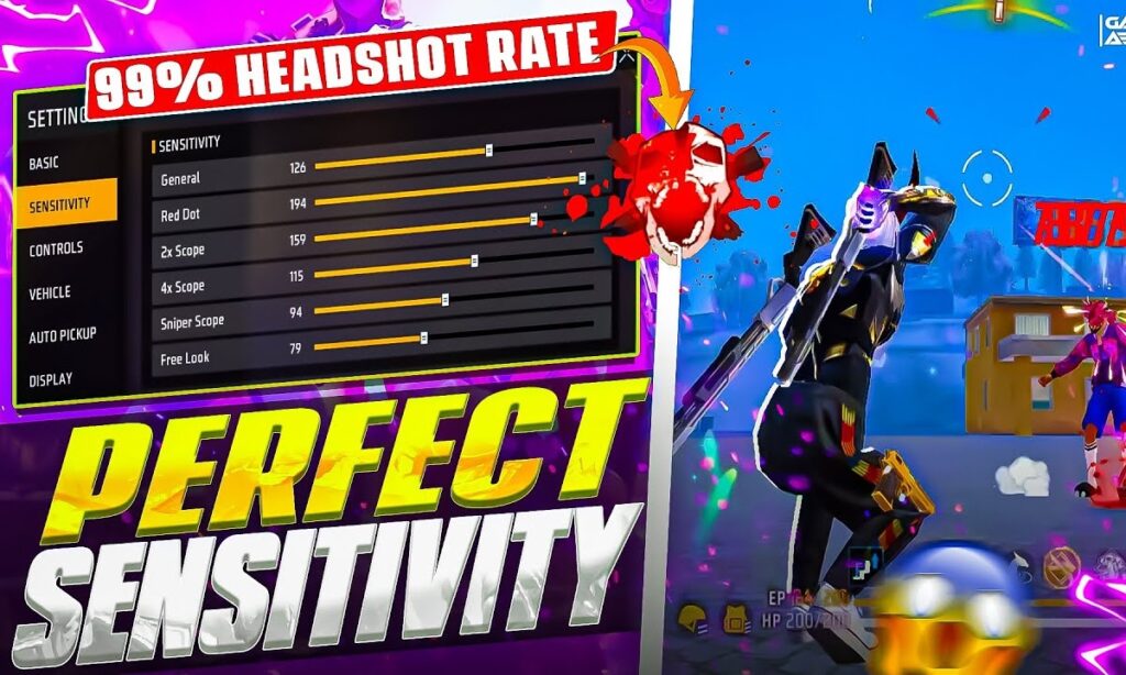 Best Free Fire Sensitivity Settings for Headshots in 2025