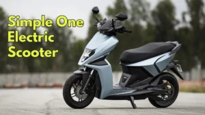 2025 Simple One Electric Scooter Electrifying Urban Mobility in India