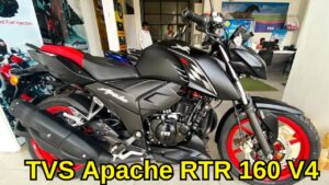 TVS Apache RTR 160 V4 Come With Advance Features For Defeat Yamaha Bike At Cheap Price