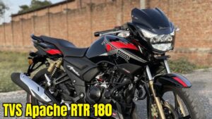 TVS Apache RTR 180 Launched With Premium Design For Impress College Girls At Cheap Price