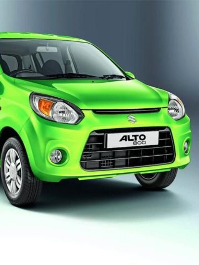 Maruti Alto 800 facelift launched at Rs 2_49 lakh - The Economic Times