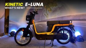 Kinetic Green E-Luna 2025 The Iconic Moped, Electrified and Enhanced