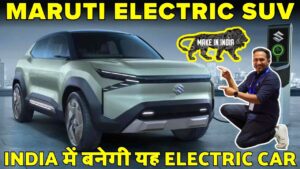 Maruti Suzuki eVX  Electrifying India’s Roads in 2025