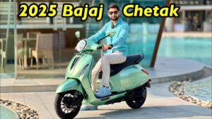 2025 Bajaj Chetak EV Electric Heart in a Retro Revival