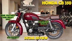 Honda H’ness CB350 2025 Classic Charm, Modern Engineering