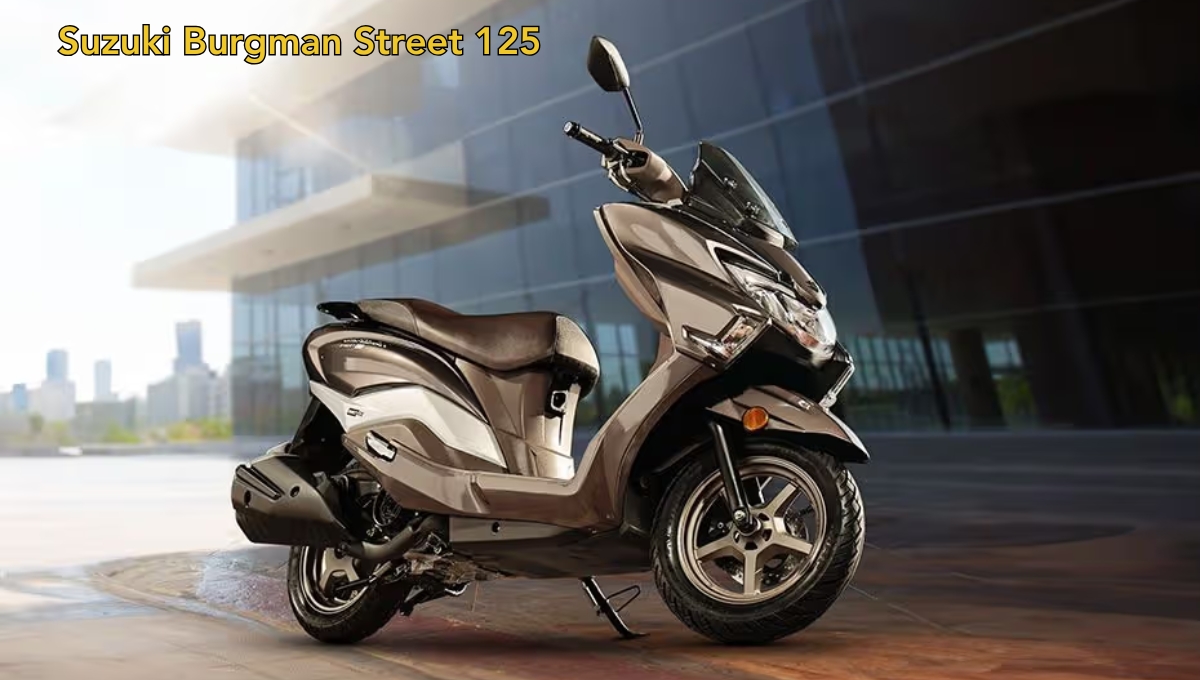 Suzuki Burgman Street 125 The Premium Maxi-Scooter Experience With Sporty Edge