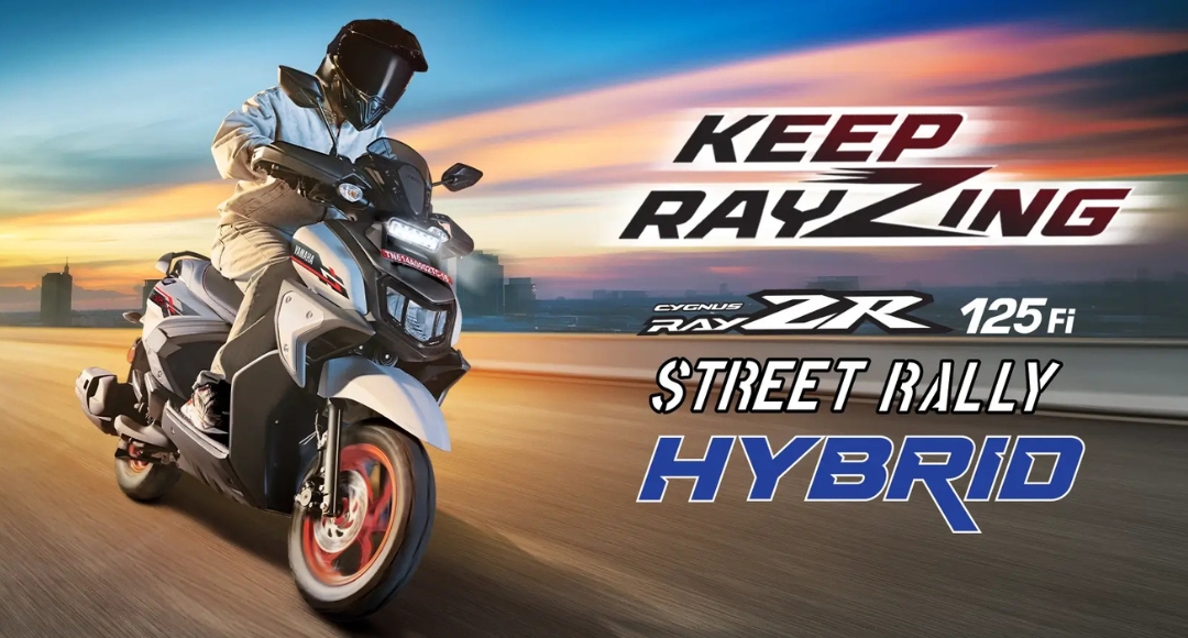 Yamaha Ray ZR 125 A Stylish and Sporty Hybrid Scooter With High Quality Body