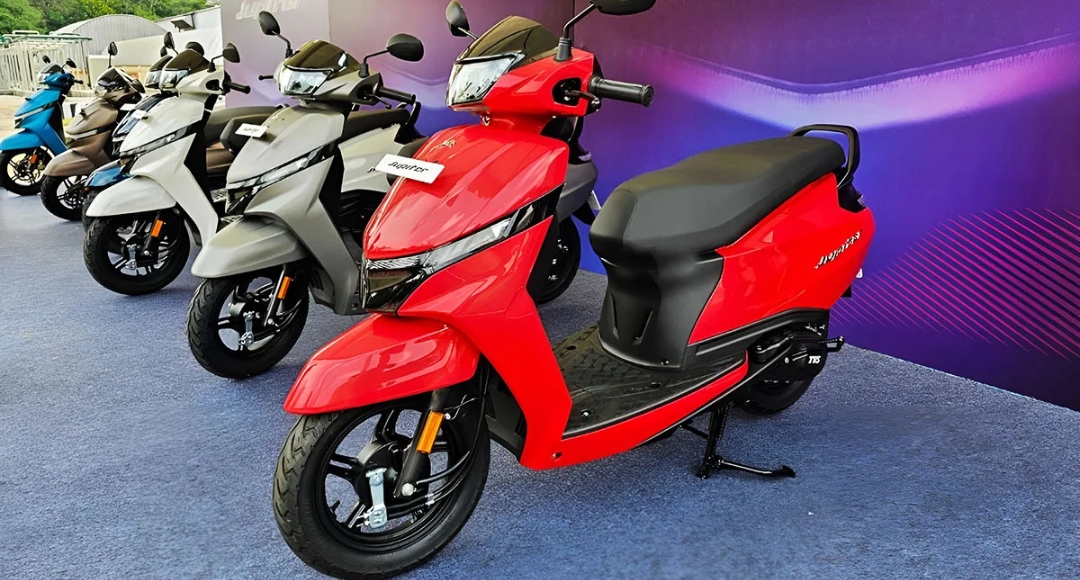 TVS Jupiter 110 The Ultimate Family Scooter with Style, Performance, and Efficiency