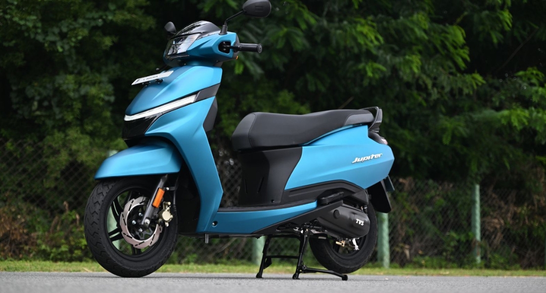 TVS Jupiter 110 The Perfect Family Scooter with Style, Comfort, and Efficiency