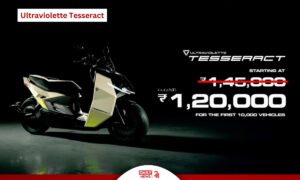 Ultraviolette Tesseract Electric Scooter Launched in India  A Game Changer on Two Wheels