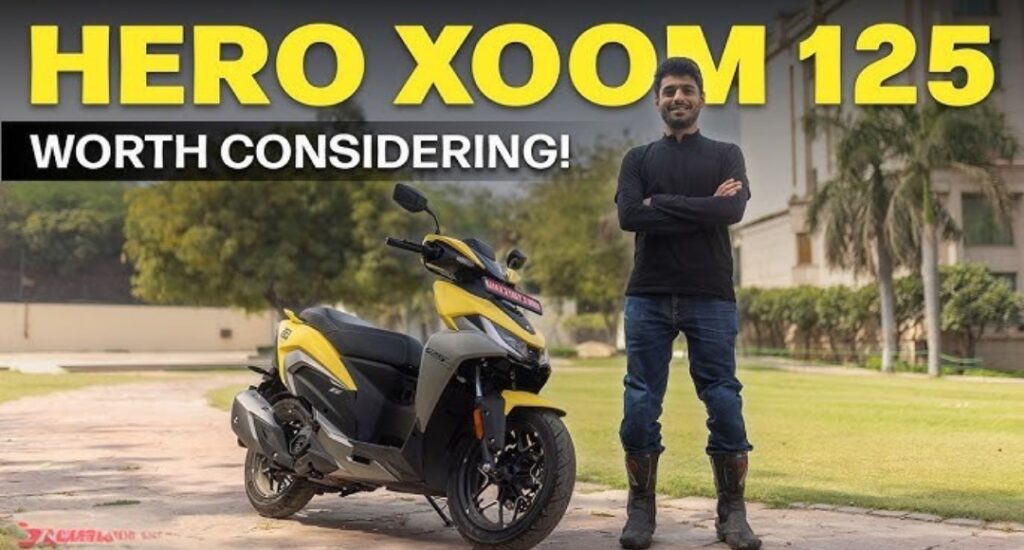 Hero Xoom 125 A Sporty and Feature-Packed Ride for the Modern Commuter