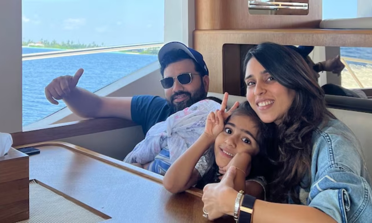 Rohit Sharma Heartwarming Maldives Vacation with Daughter Samaira Before IPL 2025