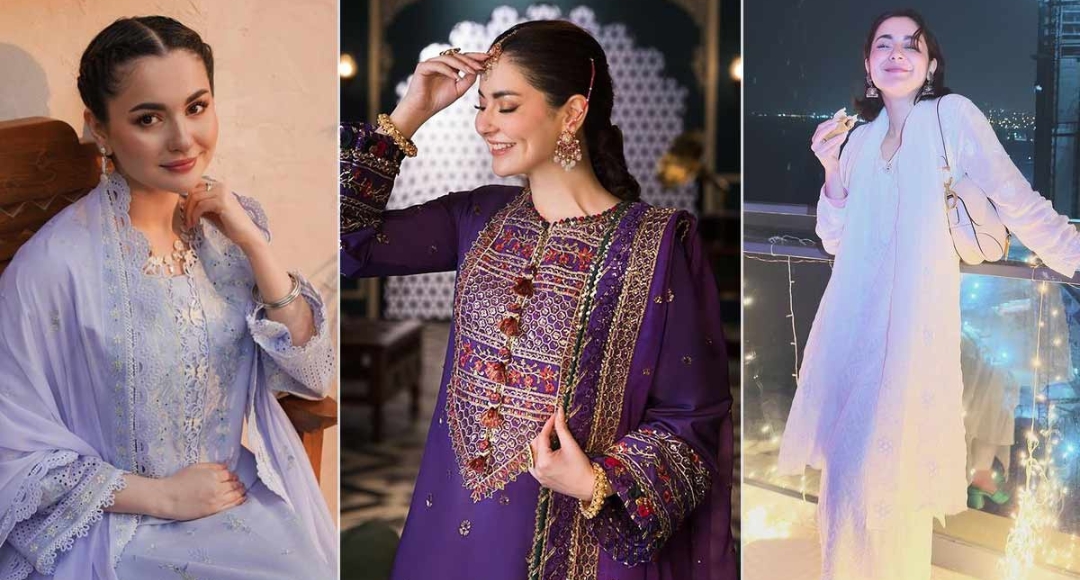 Perfect Eid Outfit Hania Aamir