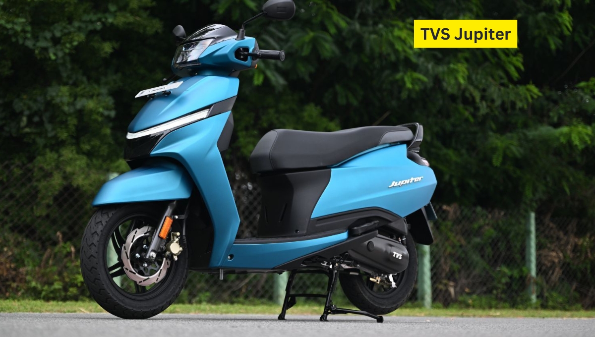 TVS Jupiter The Perfect Blend of Style and Comfort With Powerful Engine and Performance