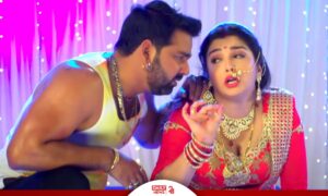 Pawan Singh and Aamrapali Dubey Song Raate Diya Butake Sets YouTube on Fire Watch Now