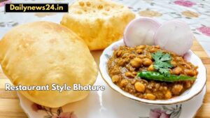 Chole Bhatura Recipe: Getting The Dough Just Right And Enjoy Taste