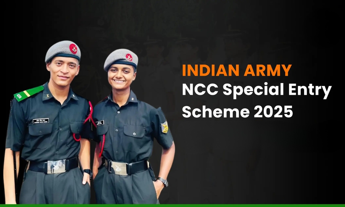 Indian Army NCC Special Entry 2025 Apply Online